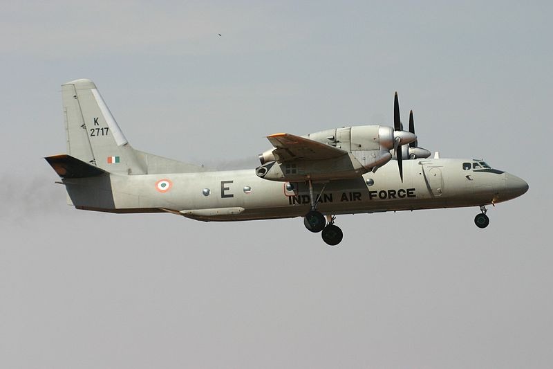 Một phi cơ Antonov An-32 của Ấn Độ. Ảnh: Wikipedia