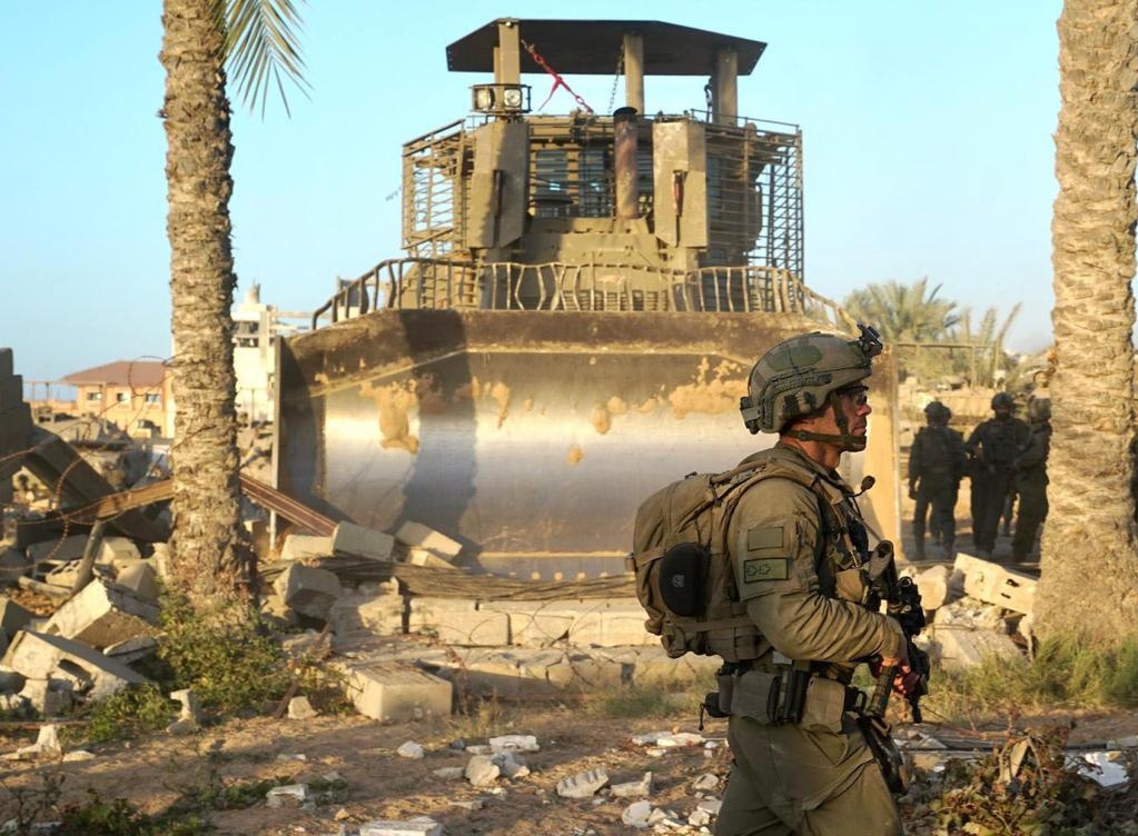 Quân nhân Israel tác chiến ở miền bắc Dải Gaza vào ngày 11/11. Ảnh: IDF