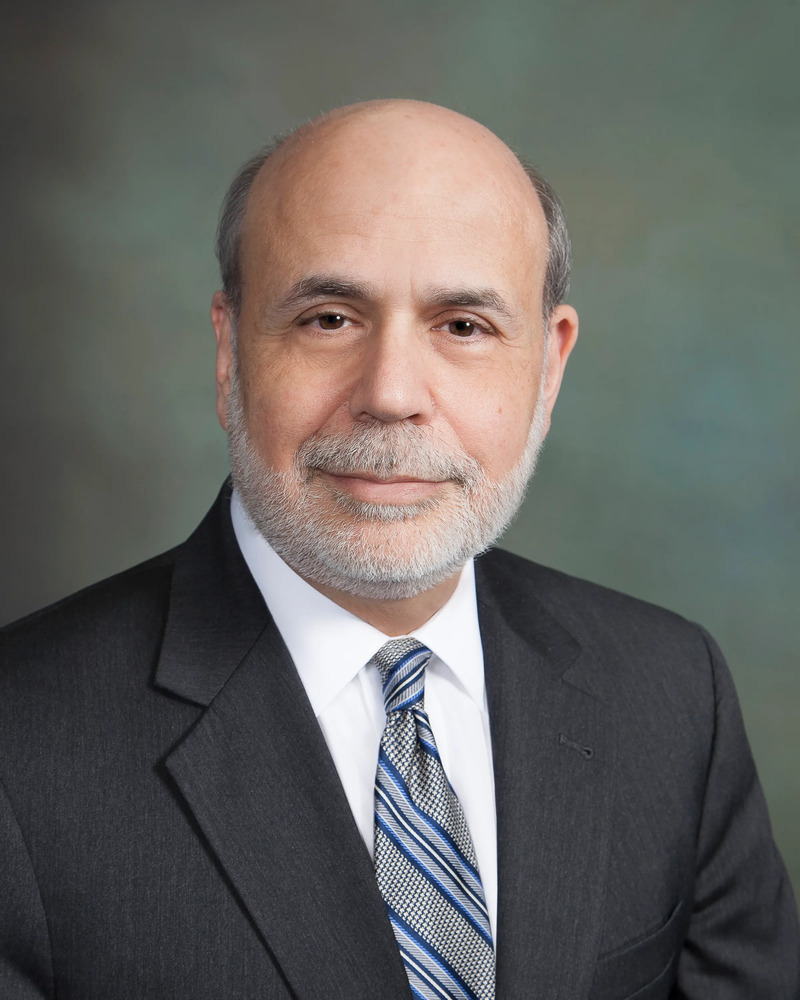 Tác giả Ben S. Bernanke, chủ tịch Cục Dự trữ Liên bang Mỹ nhiệm kỳ 2006 - 2014. Ảnh: Brookings Institution