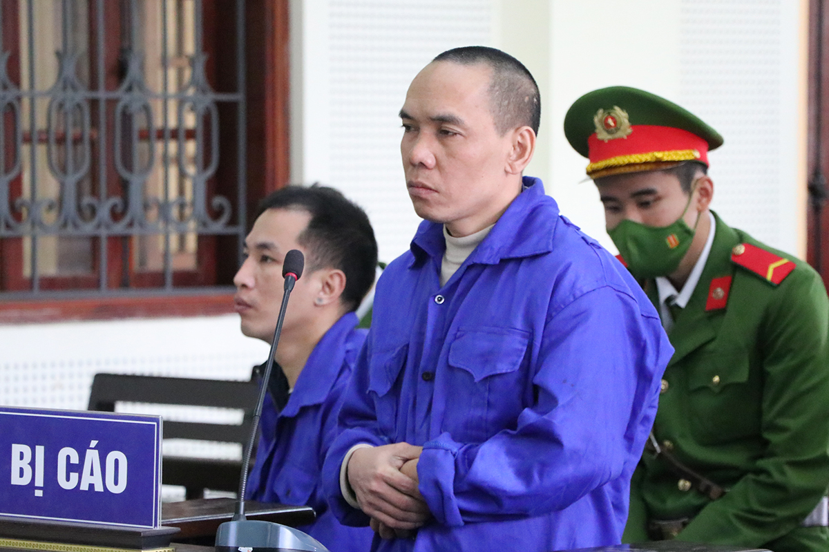 Bị cáo Tuyền tại phiên xử ngày 27/12. Ảnh: Hùng Lê