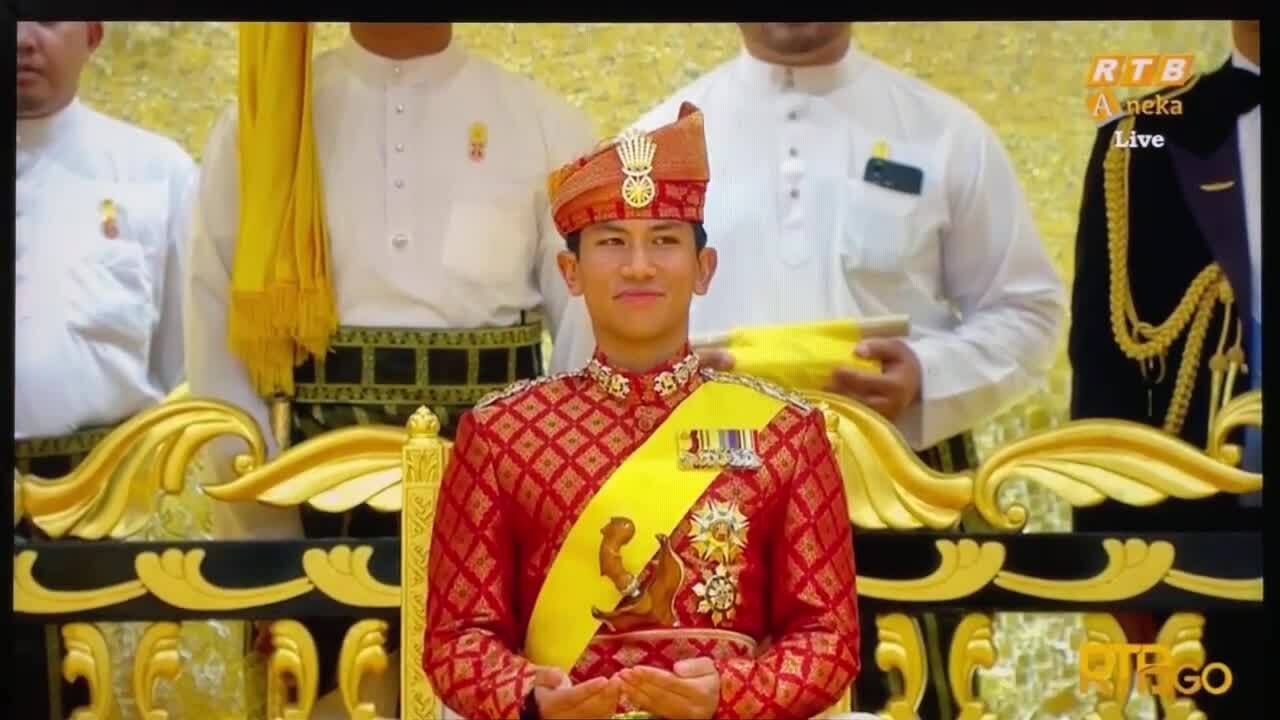 Những hình ảnh đầu tiên về lễ cưới 10 ngày của Hoàng tử Brunei