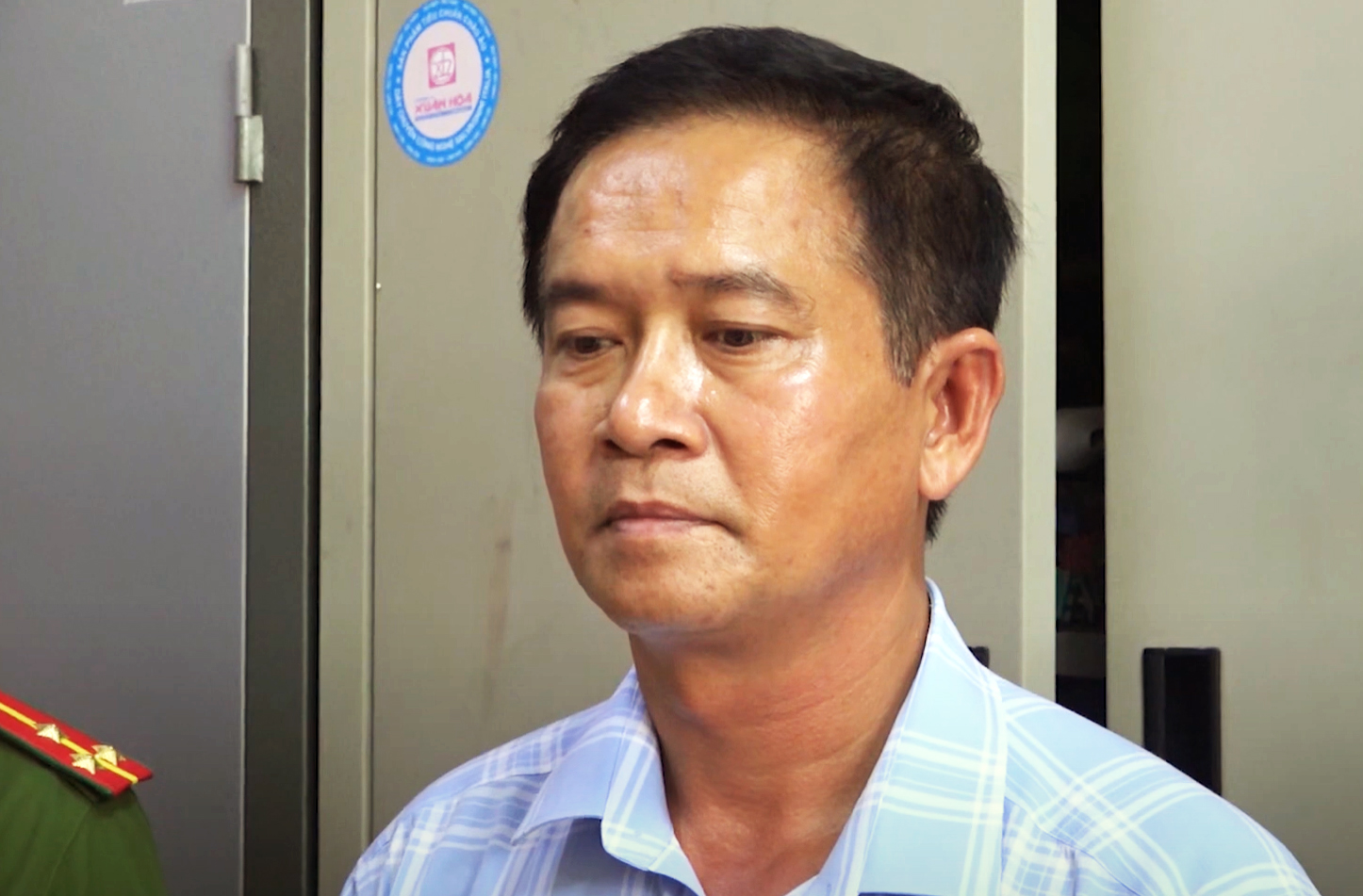 Nguyễn Văn Hải bị bắt điều tra tội Trốn thuế. Ảnh: Công an Cà Mau