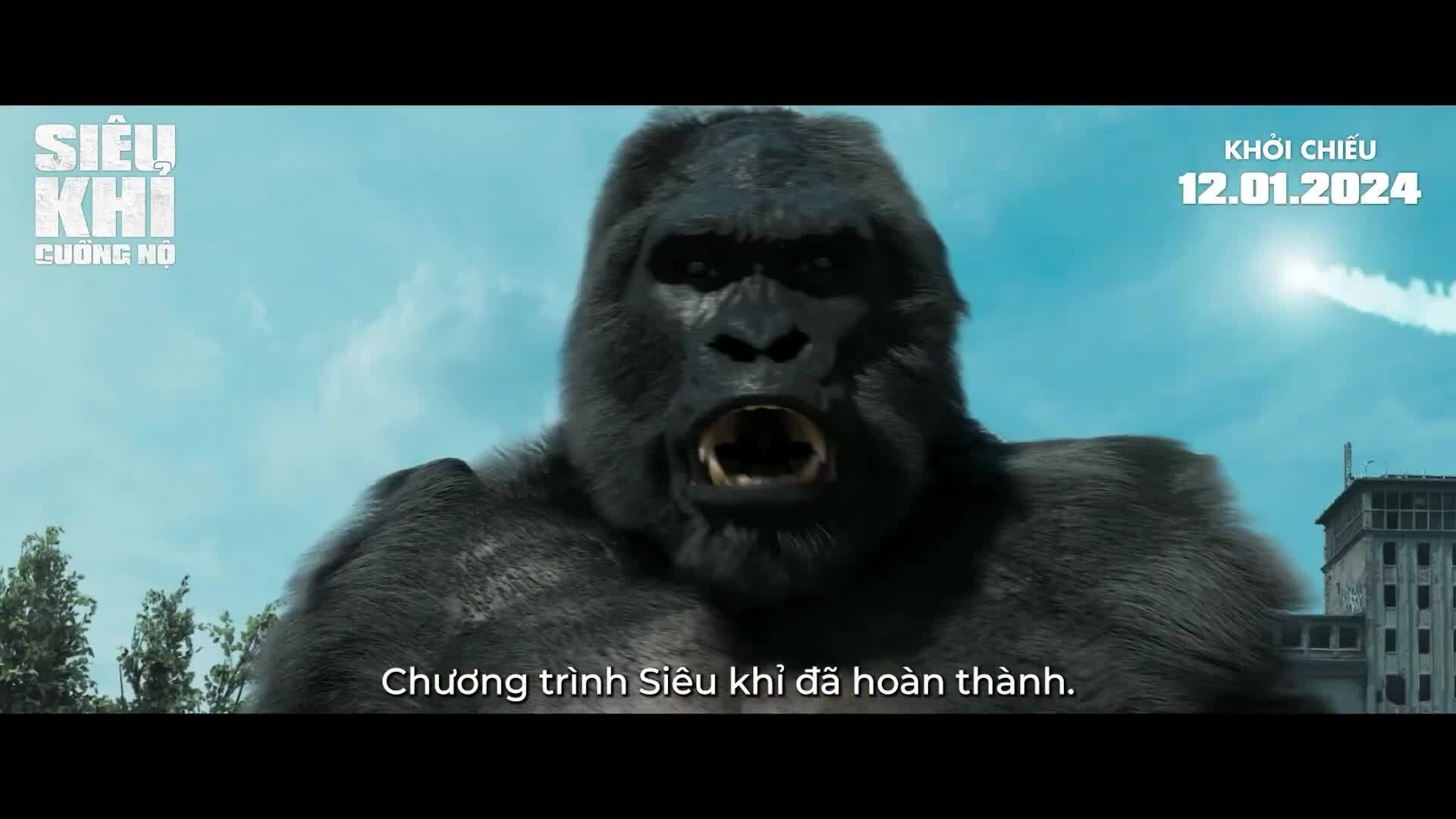 Trailer 'Siêu khỉ cuồng nộ' (Ape vs. Mecha Ape)