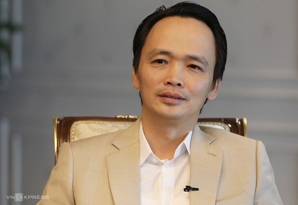 Cựu chủ tịch FLC Trịnh Văn Quyết trước khi bị bắt, cuối tháng 3/2022. Ảnh: Ngọc Thành